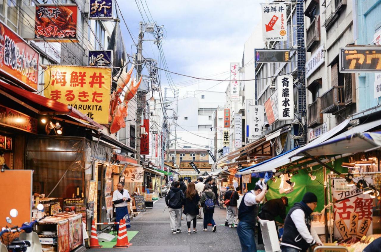 טוקיו Dash Living Tsukiji מראה חיצוני תמונה